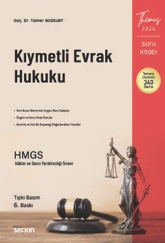 THEMIS – Kıymetli Evrak Hukuku Soru Kitabı Tıpkı Basım