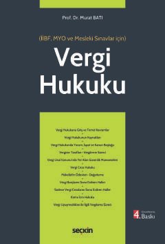 Vergi Hukuku (MYO) (İİBF, MYO ve Mesleki Sınavlar için)