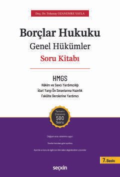 Borçlar Hukuku Genel Hükümler – Soru Kitabı kapak görseli