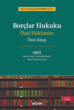 Borçlar Hukuku Özel Hükümler – Özet Kitap