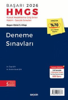 Başarı – HMGS Deneme Sınavları Hukuk Mesleklerine Giriş Sınavı Hakim – Savcılık Sınavları