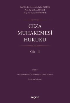 Ceza Muhakemesi Hukuku Cilt – II kapak görseli