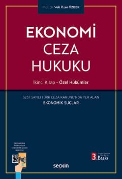 Ekonomi Ceza Hukuku İkinci Kitap: Özel Hükümler
