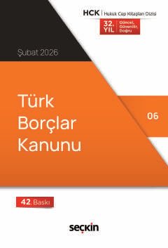 Türk Borçlar Kanunu (Cep Kitabı) kapak görseli