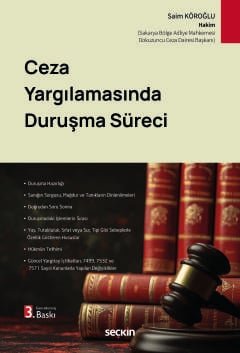 Ceza Yargılamasında Duruşma Süreci kapak görseli