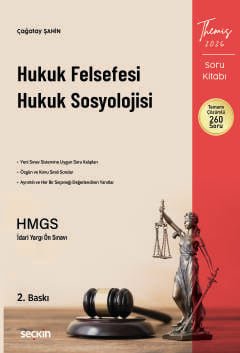 THEMIS – Hukuk Felsefesi Hukuk Sosyolojisi Soru Kitabı kapak görseli