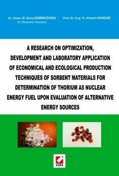A Research on Optimization Development and Laboratory Application Of Economical and Ecological Production Techniques of Sorbent