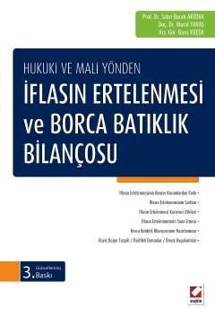Hukuki ve Mali Yönden İflasın Ertelenmesi ve Borca Batıklık Bilançosu kapak görseli