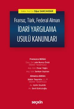 Fransız, Türk, Federal Alman İdari Yargılama Usulü Kanunları kapak görseli