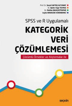 SPSS ve R Uygulamalı Kategorik Veri Çözümlemesi kapak görseli