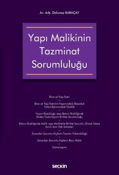 Yapı Malikinin Tazminat Sorumluluğu kapak görseli