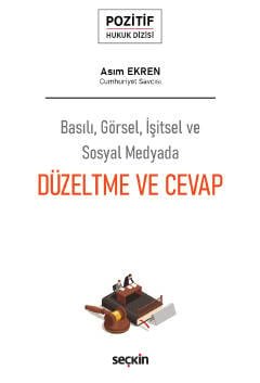 Basılı, Görsel, İşitsel ve Sosyal Medyada Düzeltme ve Cevap – Pozitif Hukuk Dizisi – kapak görseli