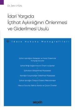 İdari Yargıda İçtihat Aykırılığının Önlenmesi ve Giderilmesi Usulü – İdare Hukuku Monografileri – kapak görseli