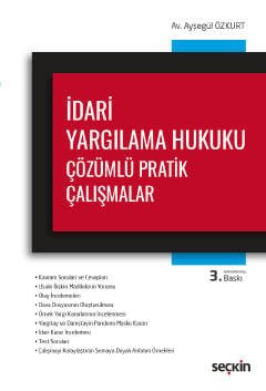 İdari Yargılama Hukuku Çözümlü Pratik Çalışmalar kapak görseli