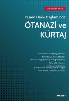 Yaşam Hakkı Bağlamında Ötanazi ve Kürtaj kapak görseli
