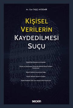Kişisel Verilerin Kaydedilmesi Suçu kapak görseli