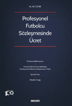Profesyonel Futbolcu Sözleşmesinde Ücret kapak görseli