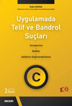 Uygulamada Telif ve Bandrol Suçları Soruşturma–Deliller–Delillerin Değerlendirilmesi kapak görseli