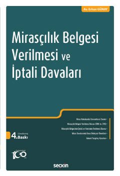 Mirasçılık Belgesi Verilmesi ve İptali Davaları kapak görseli