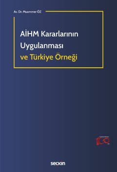 AİHM Kararlarının Uygulanması ve Türkiye Örneği kapak görseli