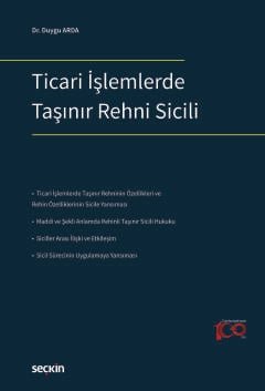 Ticari İşlemlerde Taşınır Rehni Sicili
