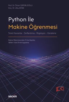 Python ile Makine Öğrenmesi Temel Kavramlar – Sınıflandırma Regresyon – Kümeleme