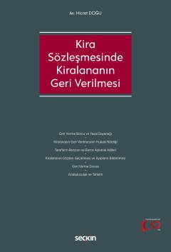 Kira Sözleşmesinde Kiralananın Geri Verilmesi kapak görseli