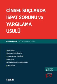 Cinsel Suçlarda İspat Sorunu ve Yargılama Usulü kapak görseli