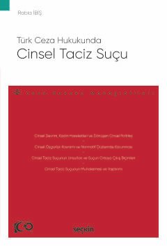 Türk Ceza Hukukunda Cinsel Taciz Suçu – Ceza Hukuku Monografileri – kapak görseli