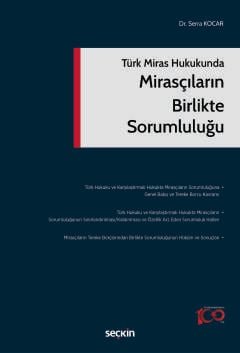 Türk Miras Hukukunda Mirasçıların Birlikte Sorumluluğu kapak görseli