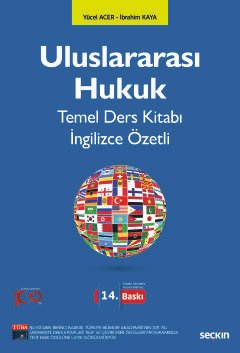 Uluslararası Hukuk Temel Ders Kitabı İngilizce Özetli kapak görseli