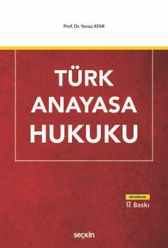 Türk Anayasa Hukuku kapak görseli