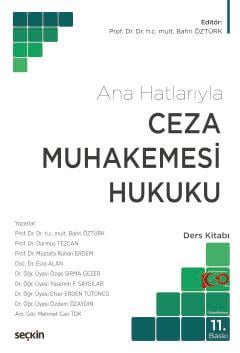 Ceza Muhakemesi Hukuku (Ana Hatlarıyla) Ders Kitabı kapak görseli
