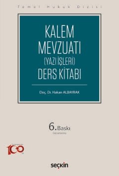 Temel Hukuk Dizisi Kalem Mevzuatı (Yazı İşleri) Ders Kitabı (THD)