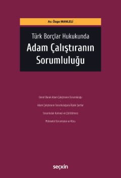 Türk Borçlar Hukukunda Adam Çalıştıranın Sorumluluğu kapak görseli