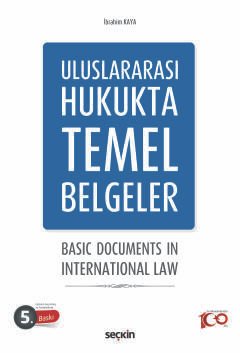 Uluslararası Hukukta Temel Belgeler Basic Documents in International Law kapak görseli