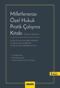 Milletlerarası Özel Hukuk Pratik Çalışma Kitabı – Tamamı Çözümlü –