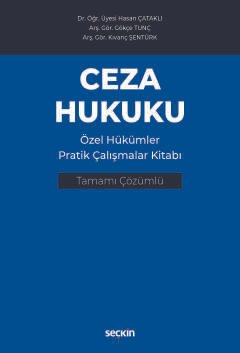 Ceza Hukuku Özel Hükümler Pratik Çalışmalar Kitabı kapak görseli