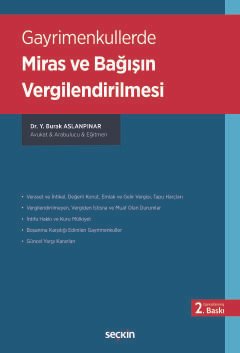 Gayrimenkullerde Miras ve Bağışın Vergilendirilmesi kapak görseli